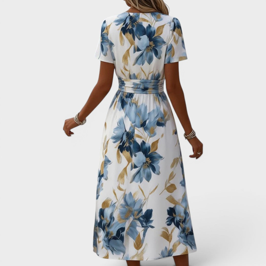 Denise | Abito midi floreale
