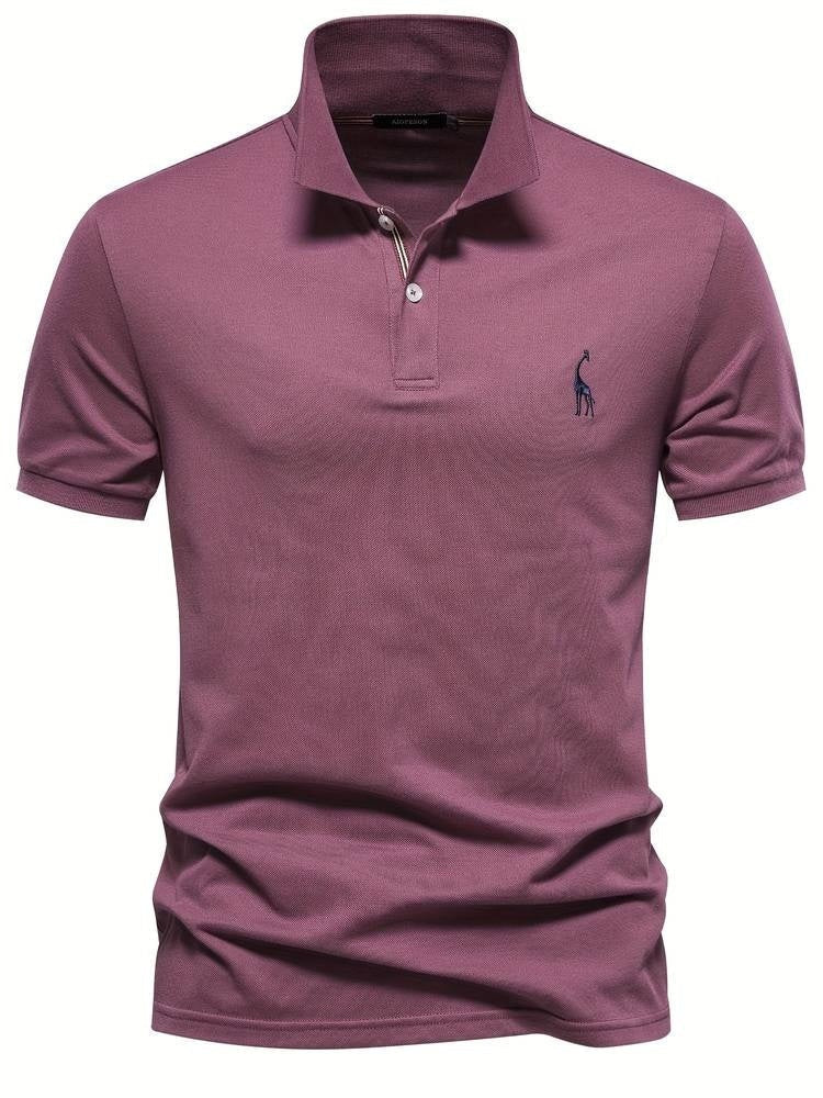 Andrés | Polo Clásico de Manga Corta Hombre Cuello Tradicional