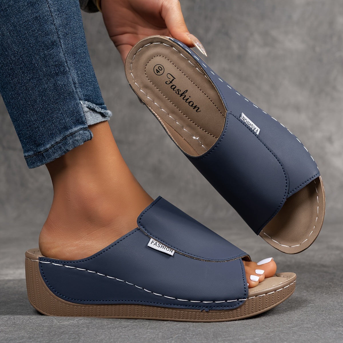 India Sandaler med fotvalvsstöd och komfort