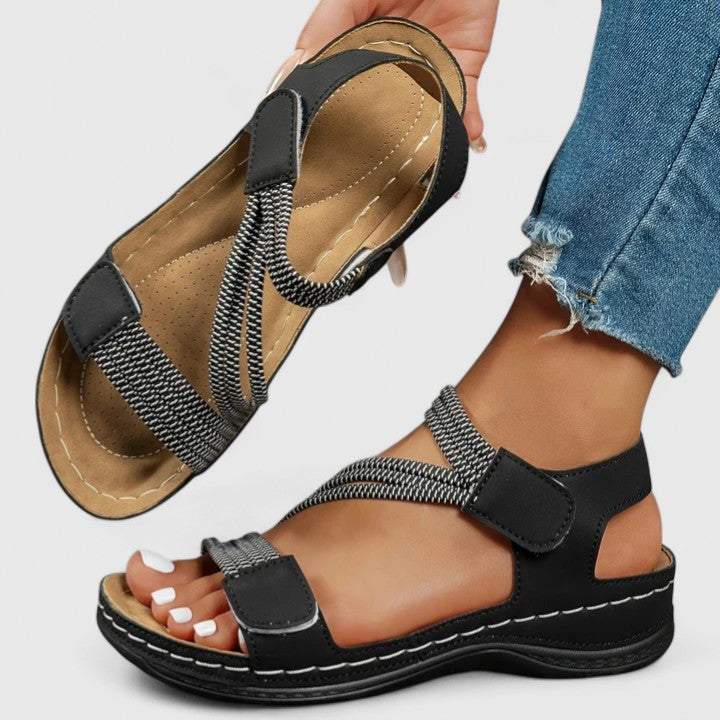 Nina ortopediska sandaler, eleganta
