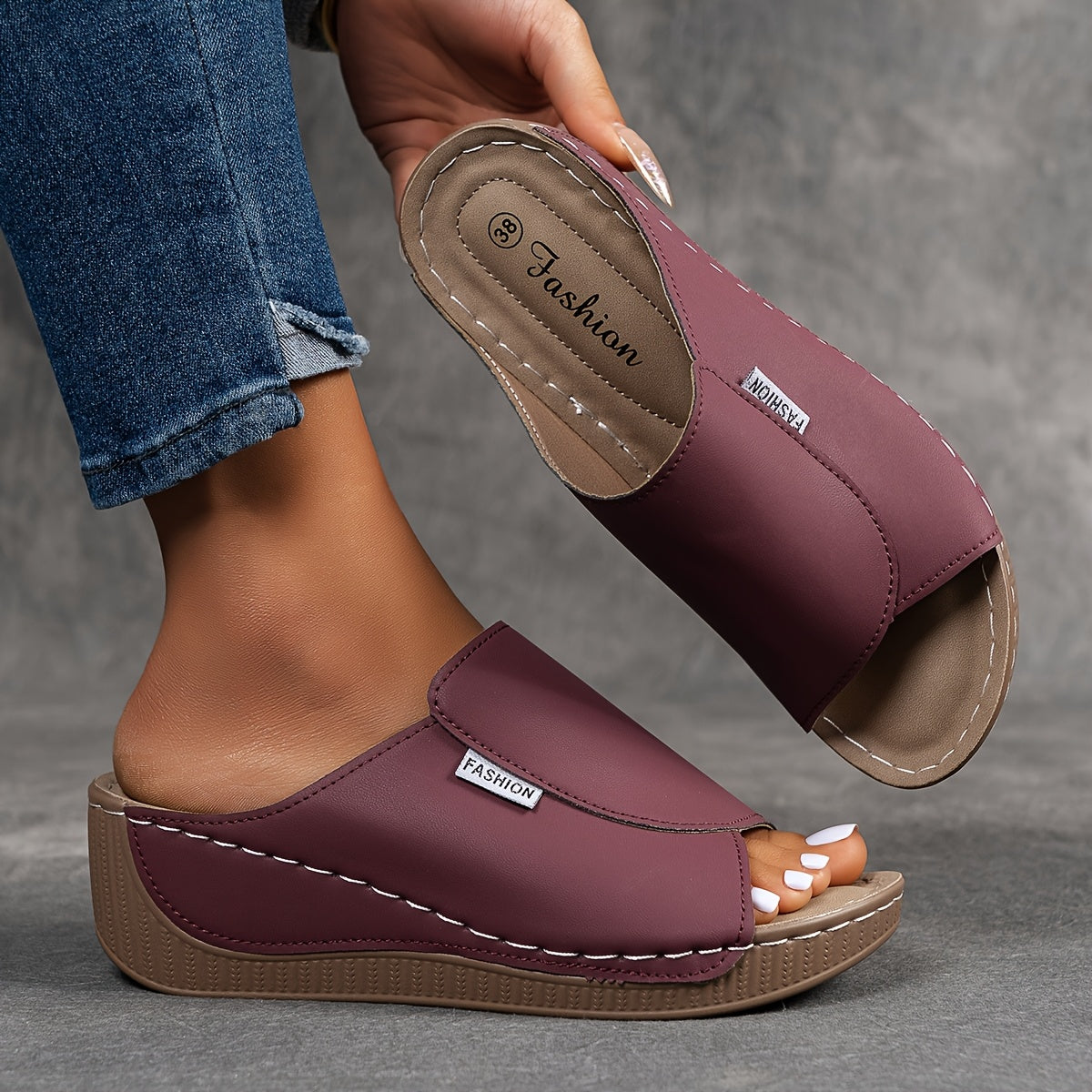 India Sandaler med fotvalvsstöd och komfort