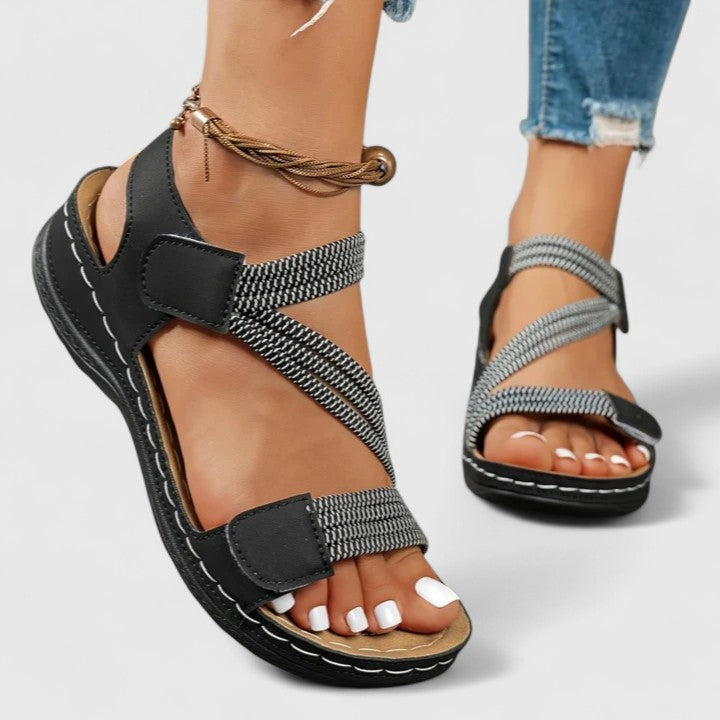 Nina ortopediska sandaler, eleganta