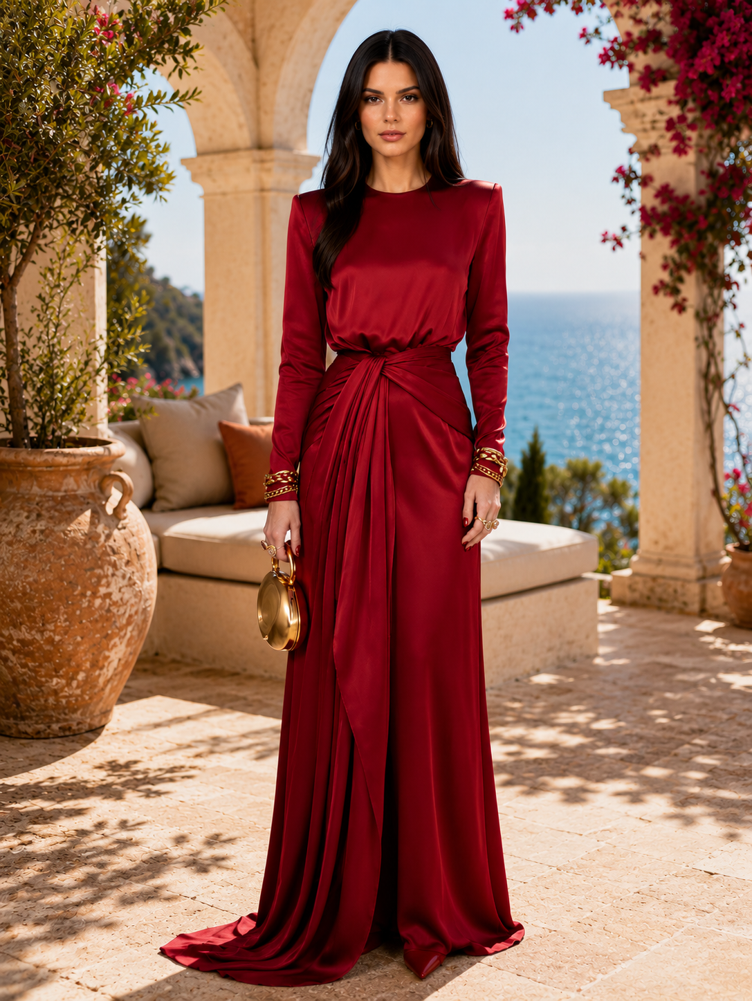 Andrea | Elegante abito lungo