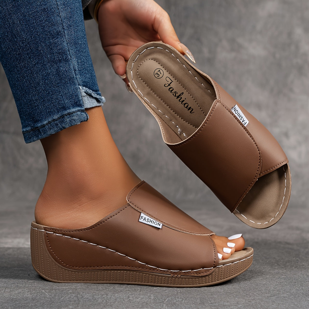 India Sandaler med fotvalvsstöd och komfort