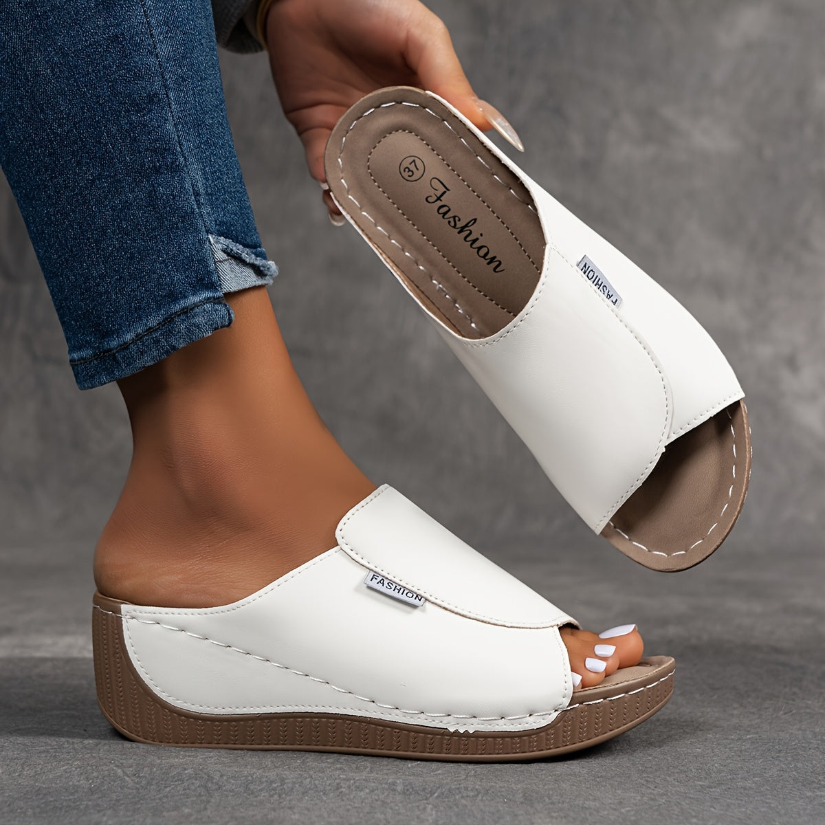 India Sandaler med fotvalvsstöd och komfort