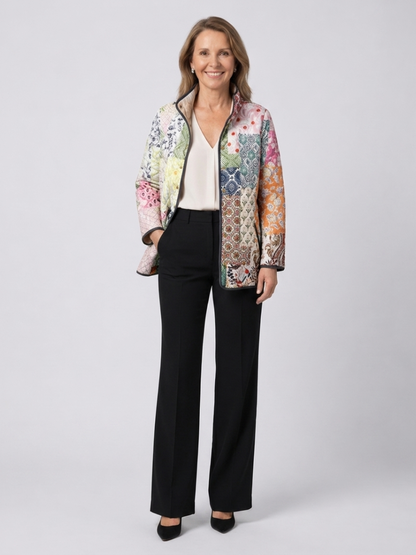 MARIACORTES | Veste Matelassée Patchwork Bohème Florence