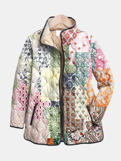 MARIACORTES | Veste Matelassée Patchwork Bohème Florence