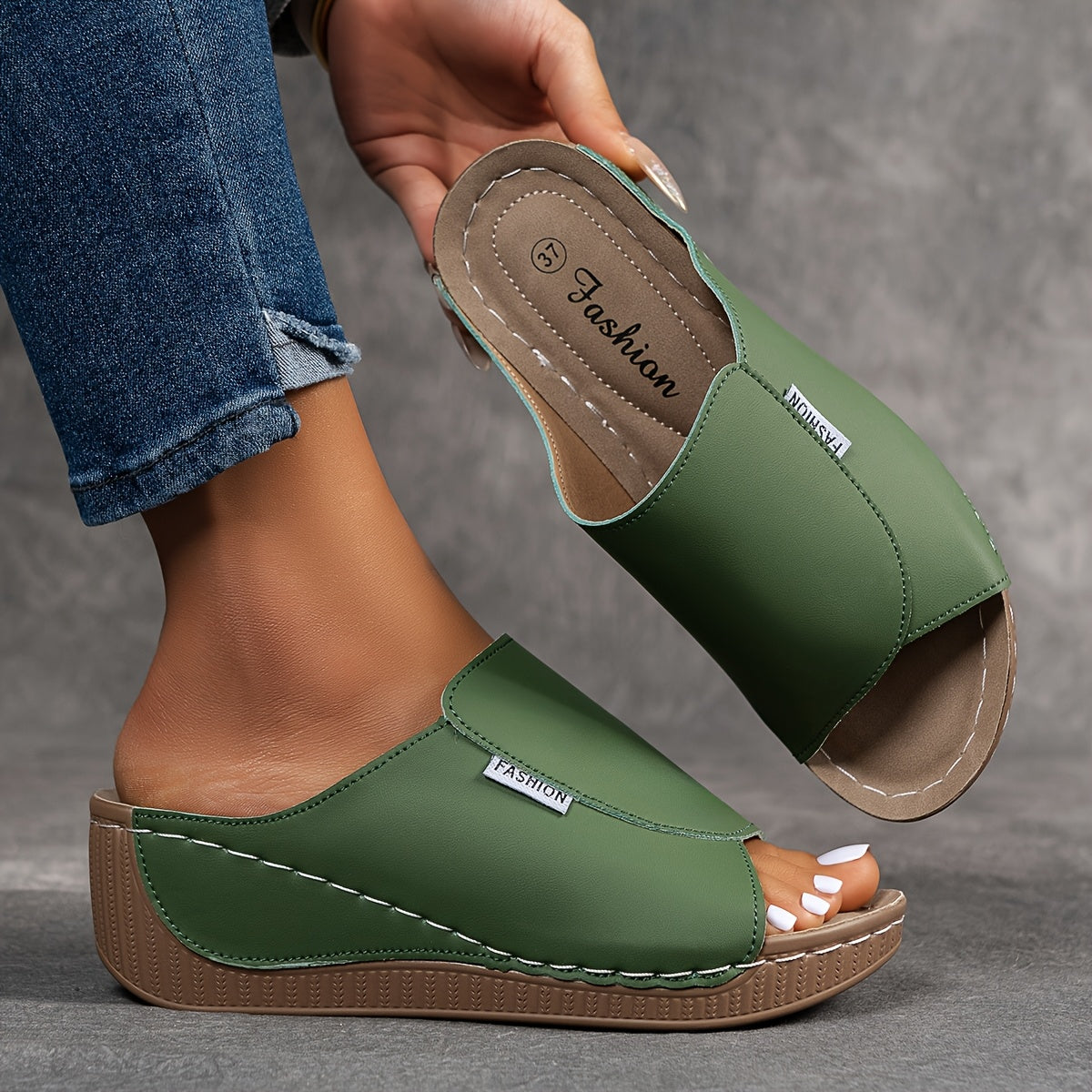 India Sandaler med fotvalvsstöd och komfort