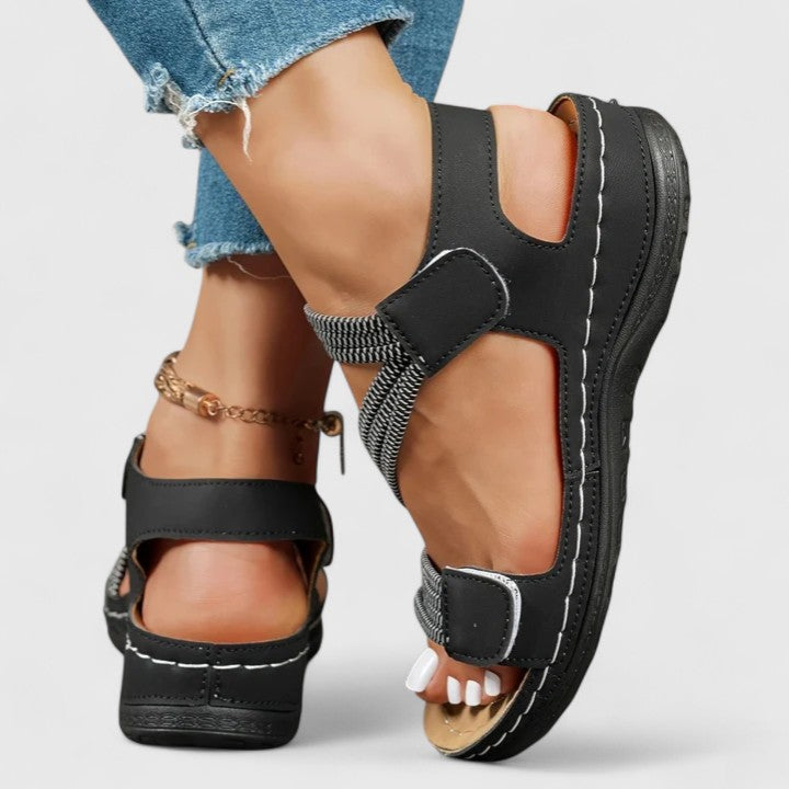 Nina ortopediska sandaler, eleganta
