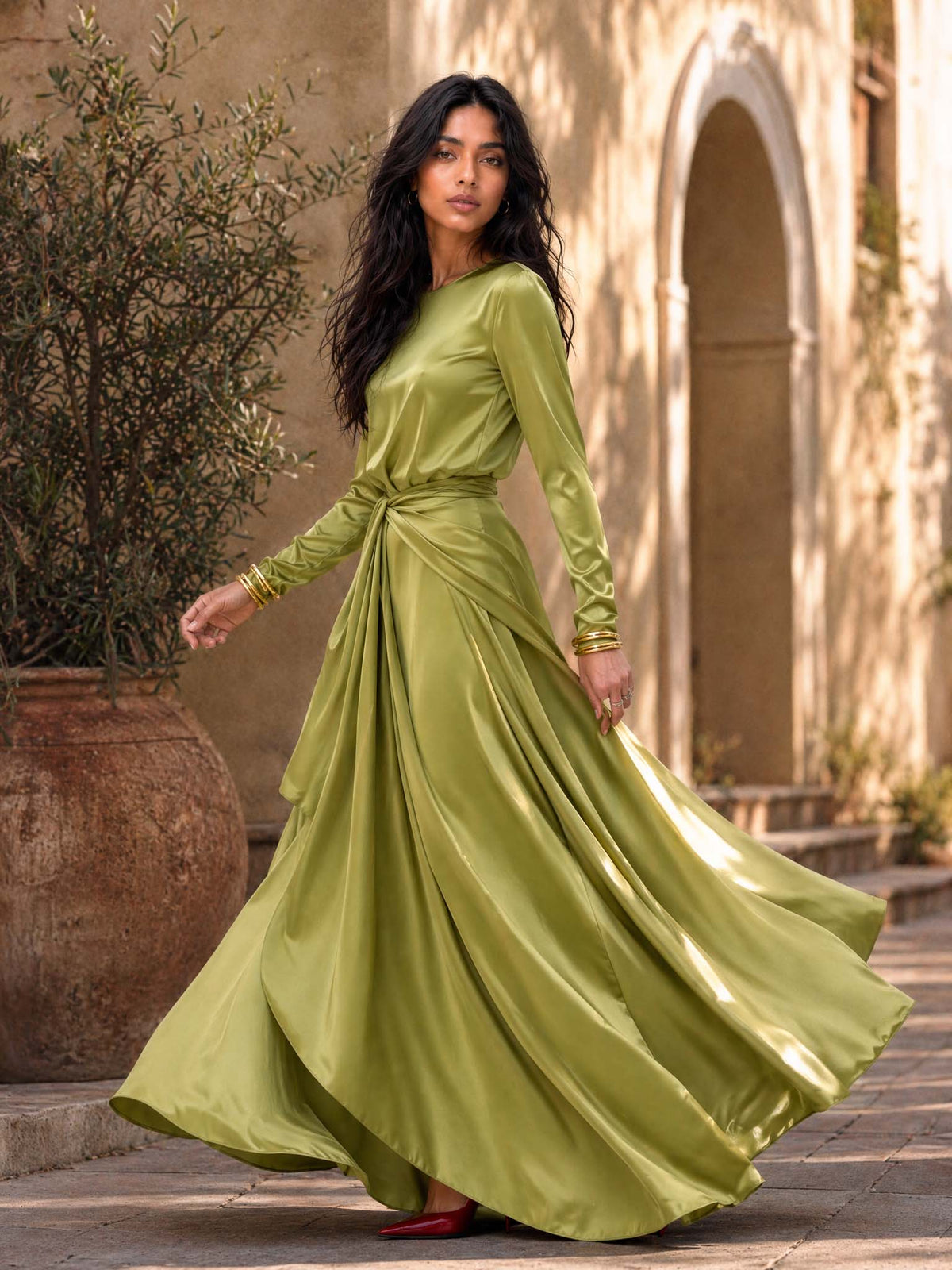 Andrea | Elegante abito lungo
