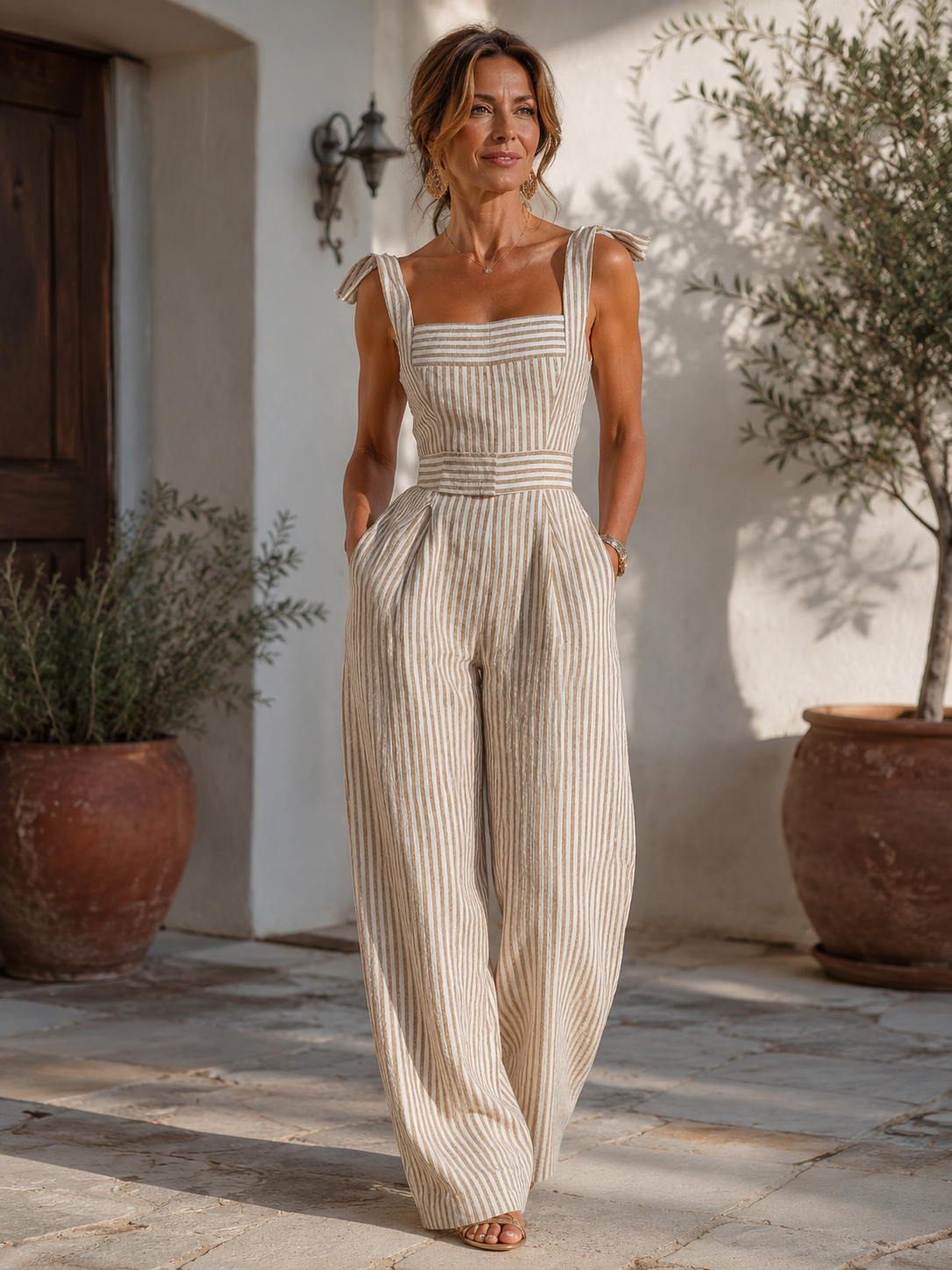 Leticia | Elegant jumpsuit med rosett