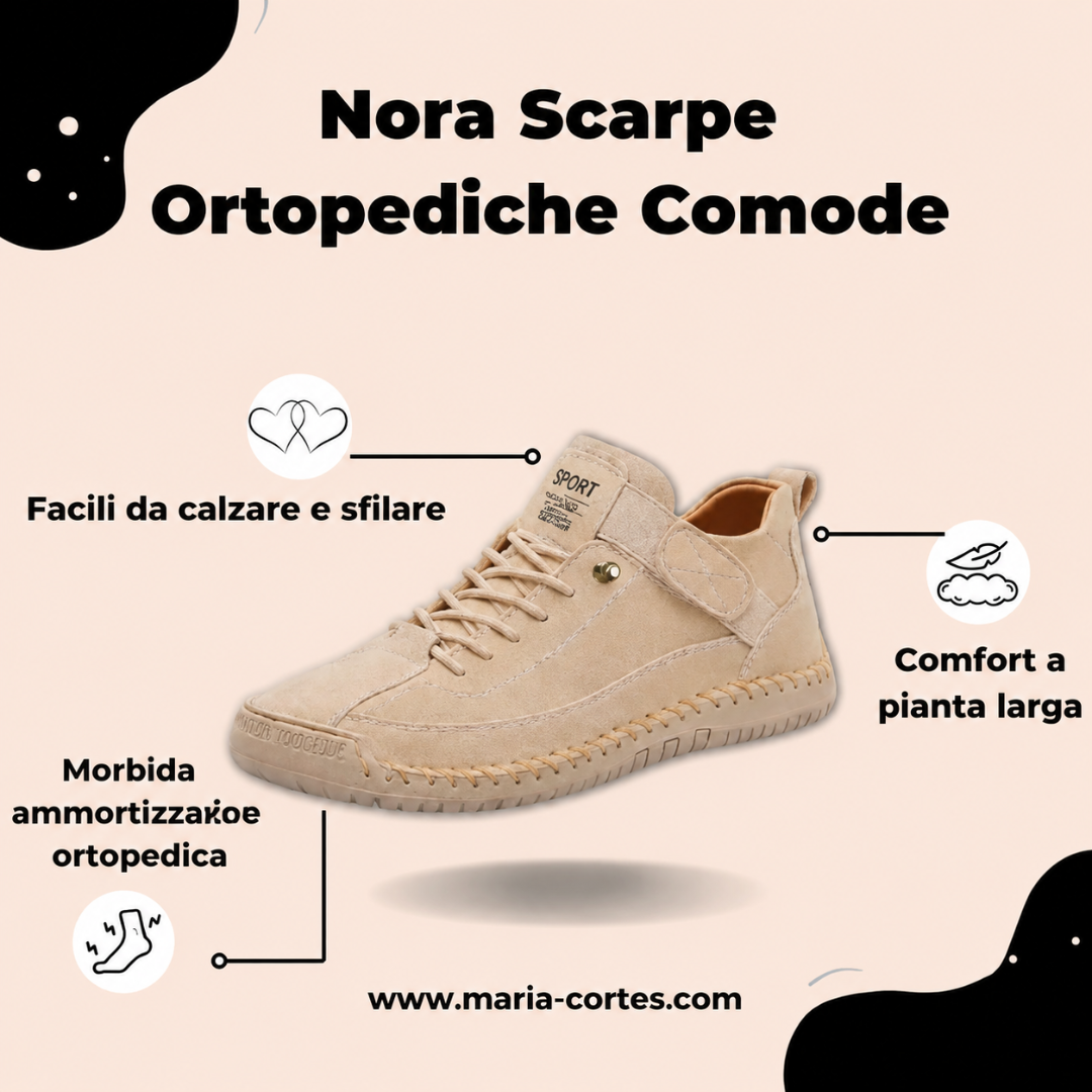 Nora Sneaker Ortopediche Comode