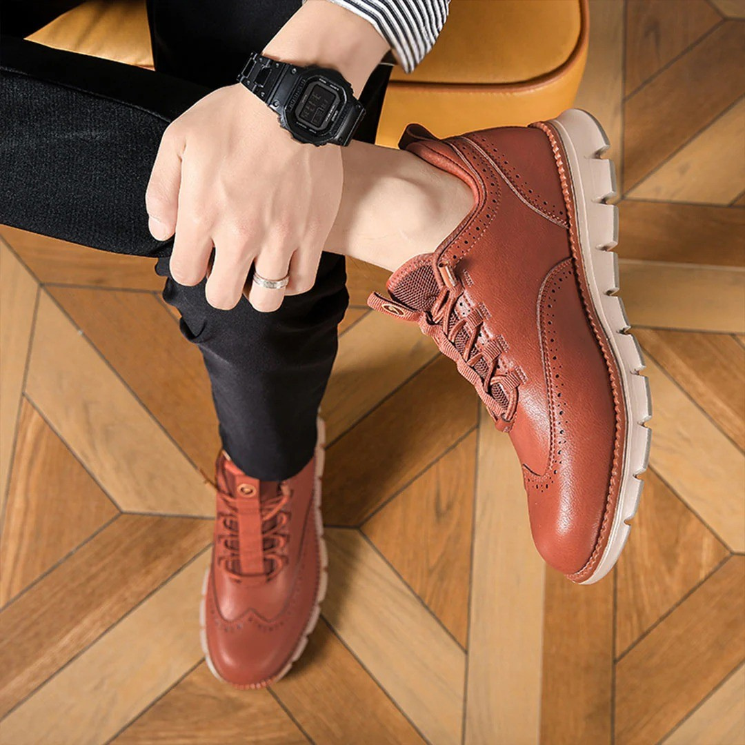 BREEZE- Elegantes zapatos de cuero