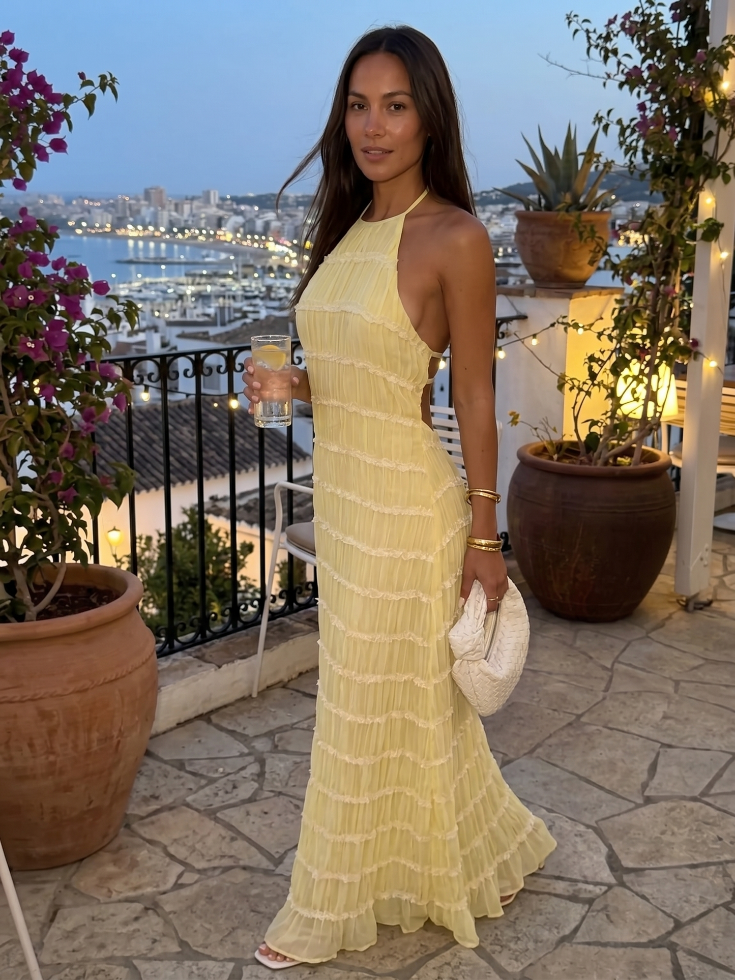 Ángela | Lång sommarklänning