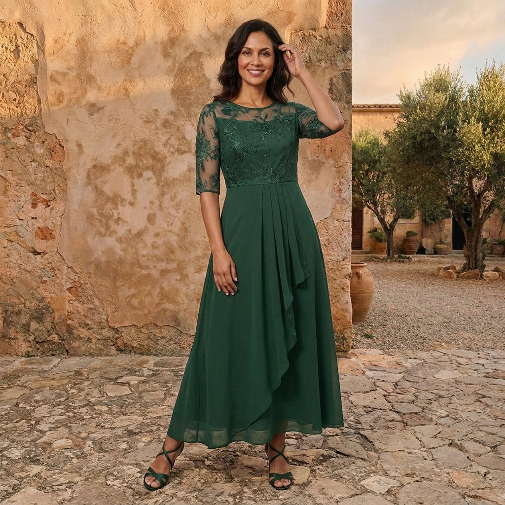 Vega | Vestido de Gasa Elegante