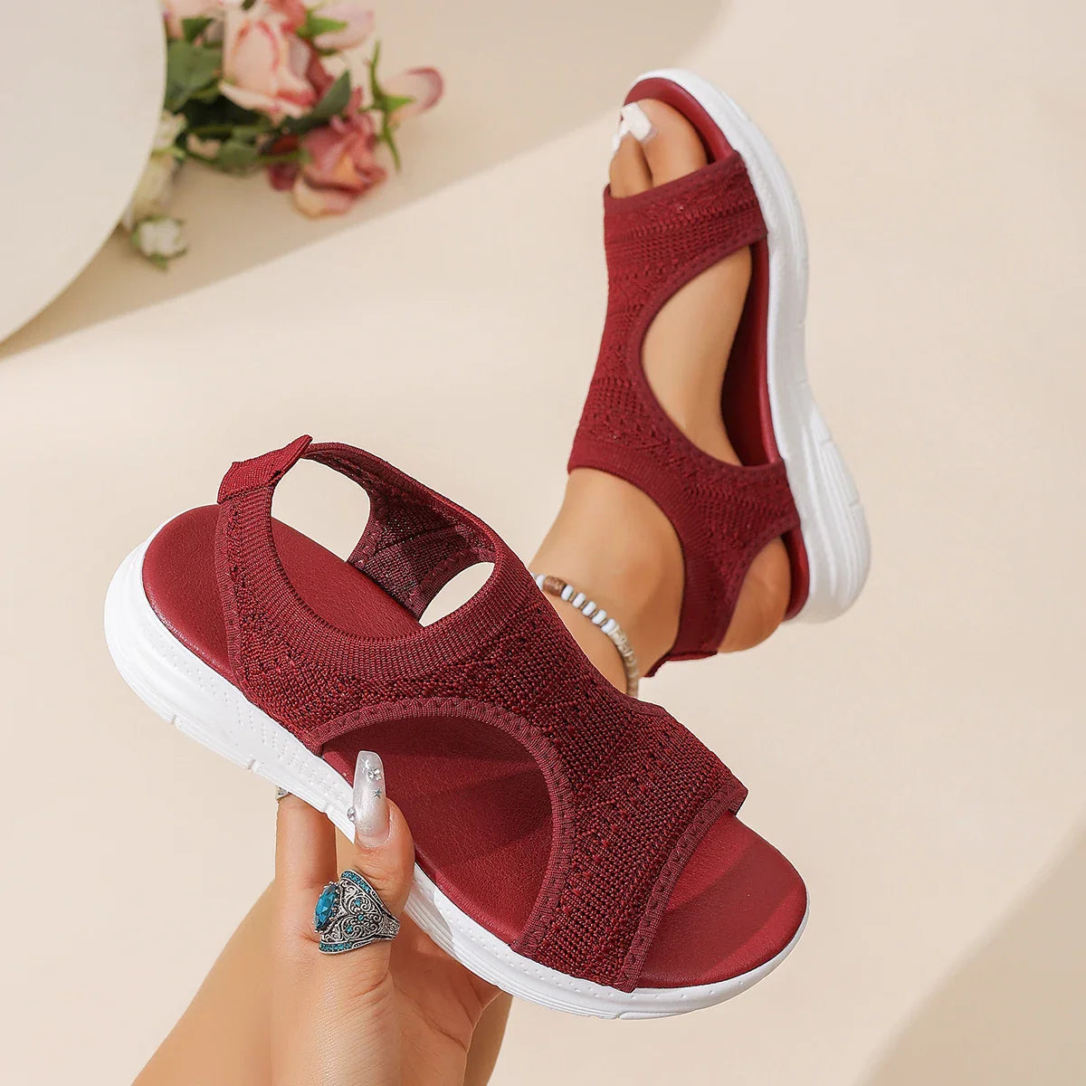 Brezza ortopediska sandaler som andas