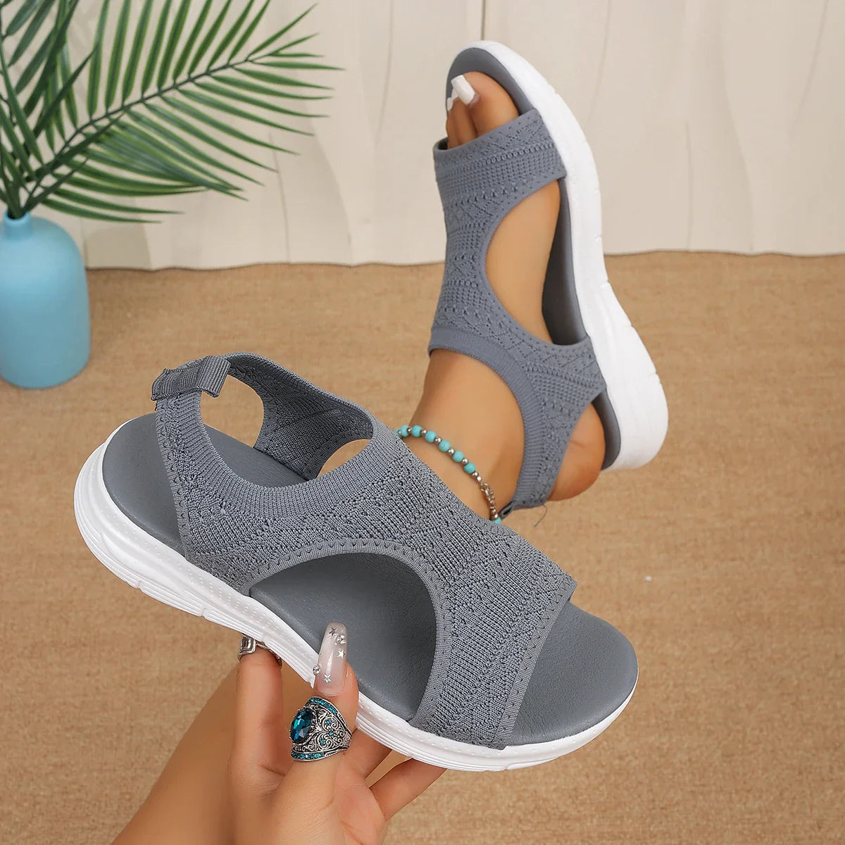 Brezza ortopediska sandaler som andas