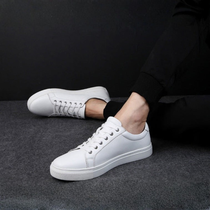 Sergio | Zapatos de Vestir Hombre Cordones Diseño Liso Suela Plana