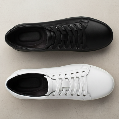 Sergio | Zapatos de Vestir Hombre Cordones Diseño Liso Suela Plana
