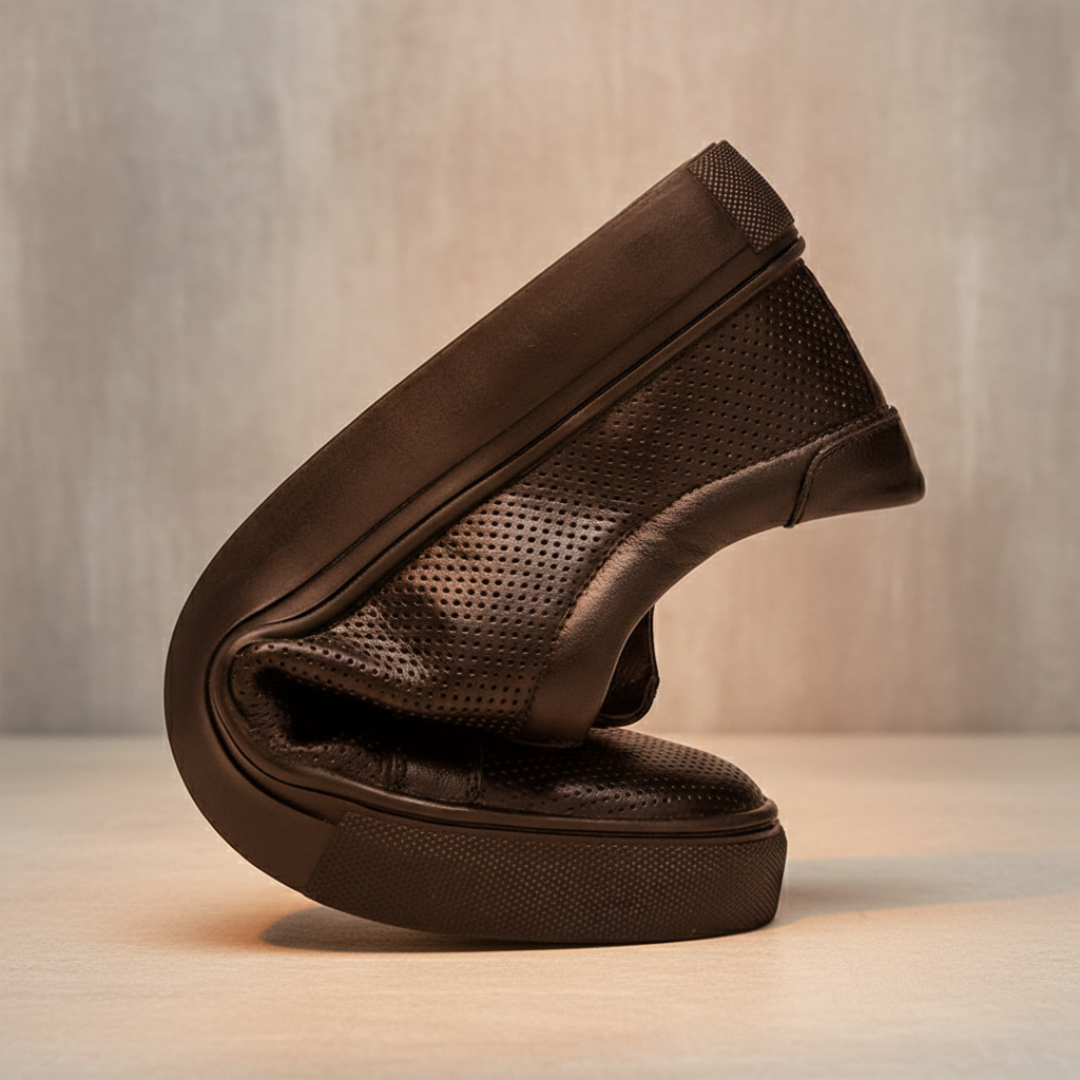 Sergio | Zapatos de Vestir Hombre Cordones Diseño Liso Suela Plana