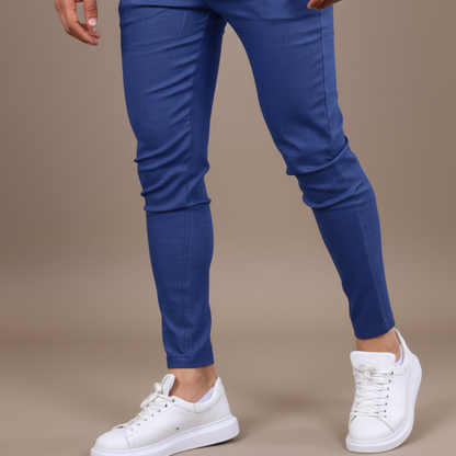 Unax | Pantalones Chinos Hombre Skinny Fit Tobillo Ajustado Bolsillos Laterales Trabillas