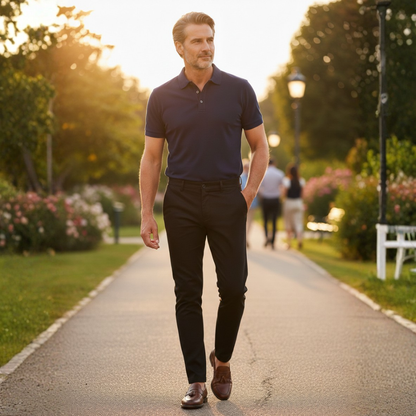 Unax | Pantalones Chinos Hombre Skinny Fit Tobillo Ajustado Bolsillos Laterales Trabillas