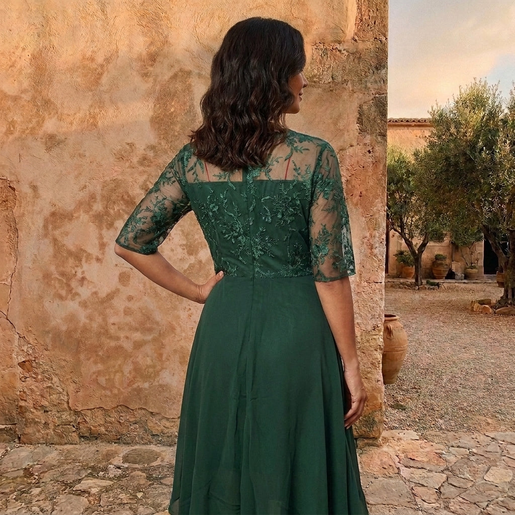 Vega | Vestido de Gasa Elegante
