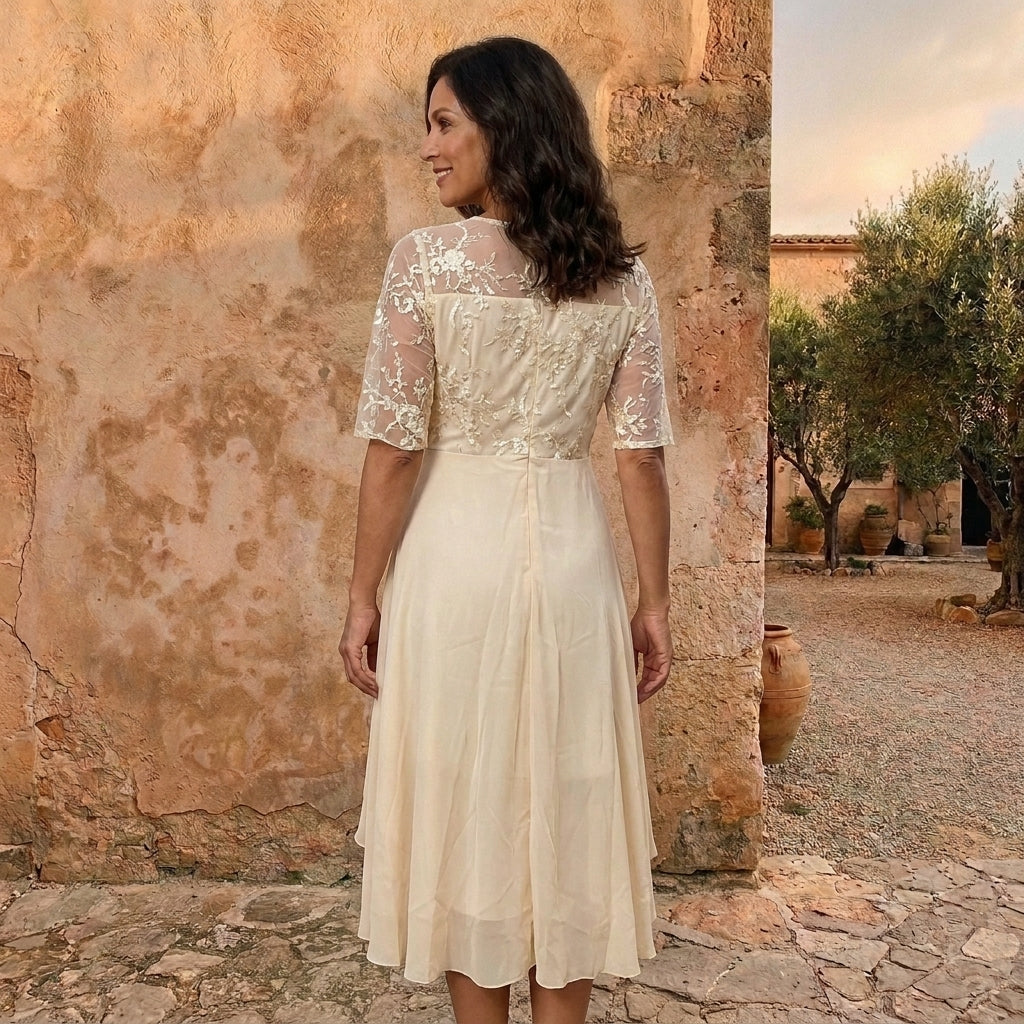 Vega | Vestido de Gasa Elegante