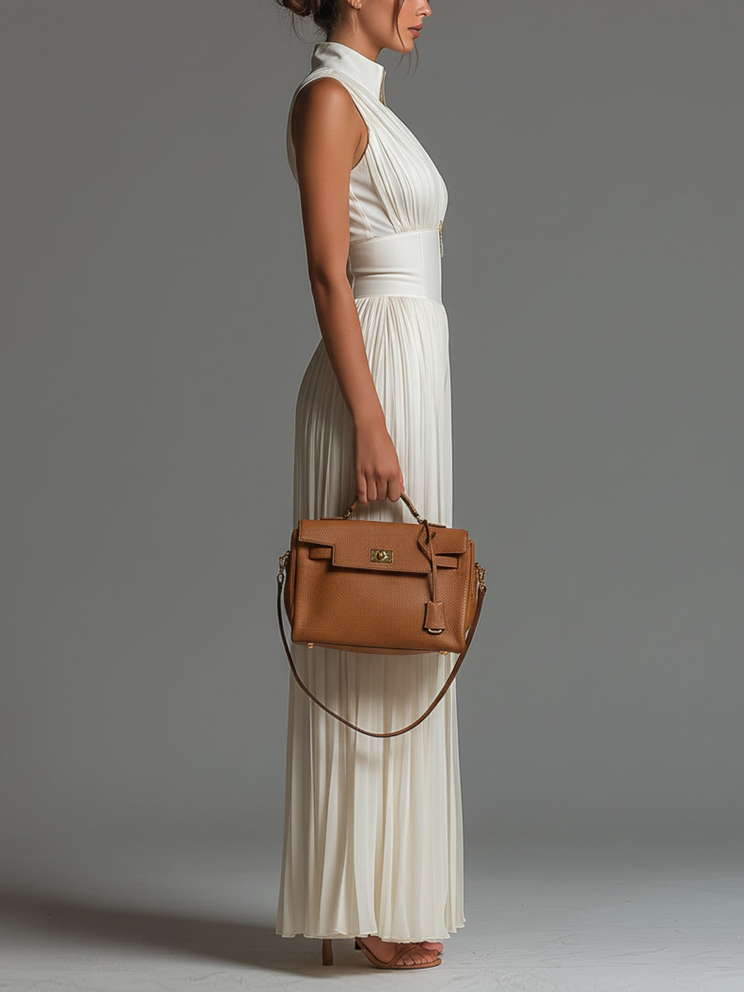 Lucía | Plisserad chiffongjumpsuit