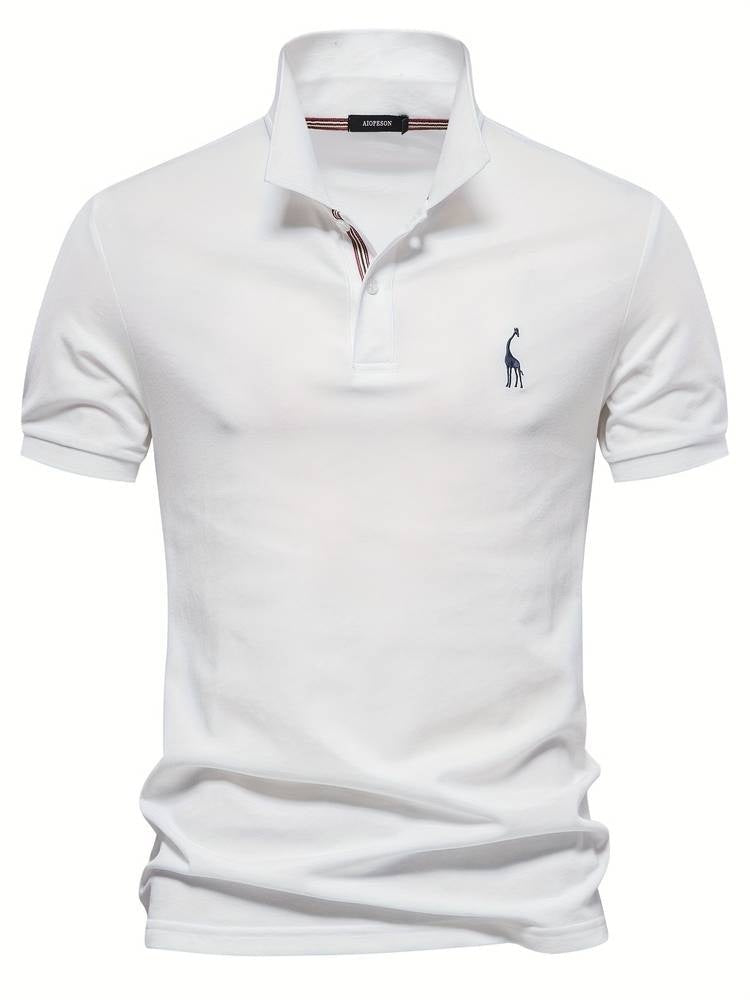 Andrés | Polo Clásico de Manga Corta Hombre Cuello Tradicional