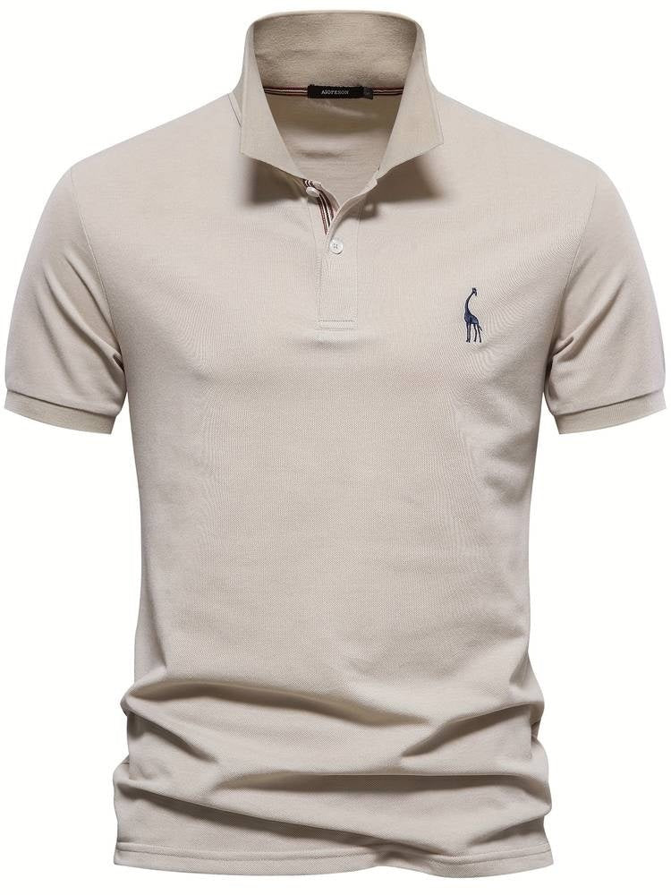 Andrés | Polo Clásico de Manga Corta Hombre Cuello Tradicional