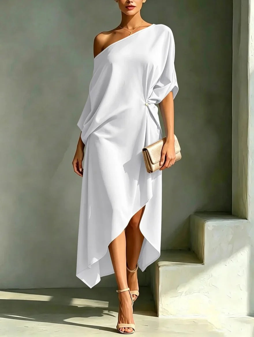 Camila │ Vestido Asimétrico