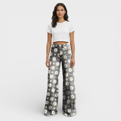 Vaqueros Baggy Mujer Pierna Ancha