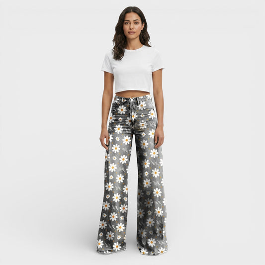 Vaqueros Baggy Mujer Pierna Ancha