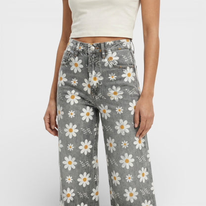 Vaqueros Baggy Mujer Pierna Ancha