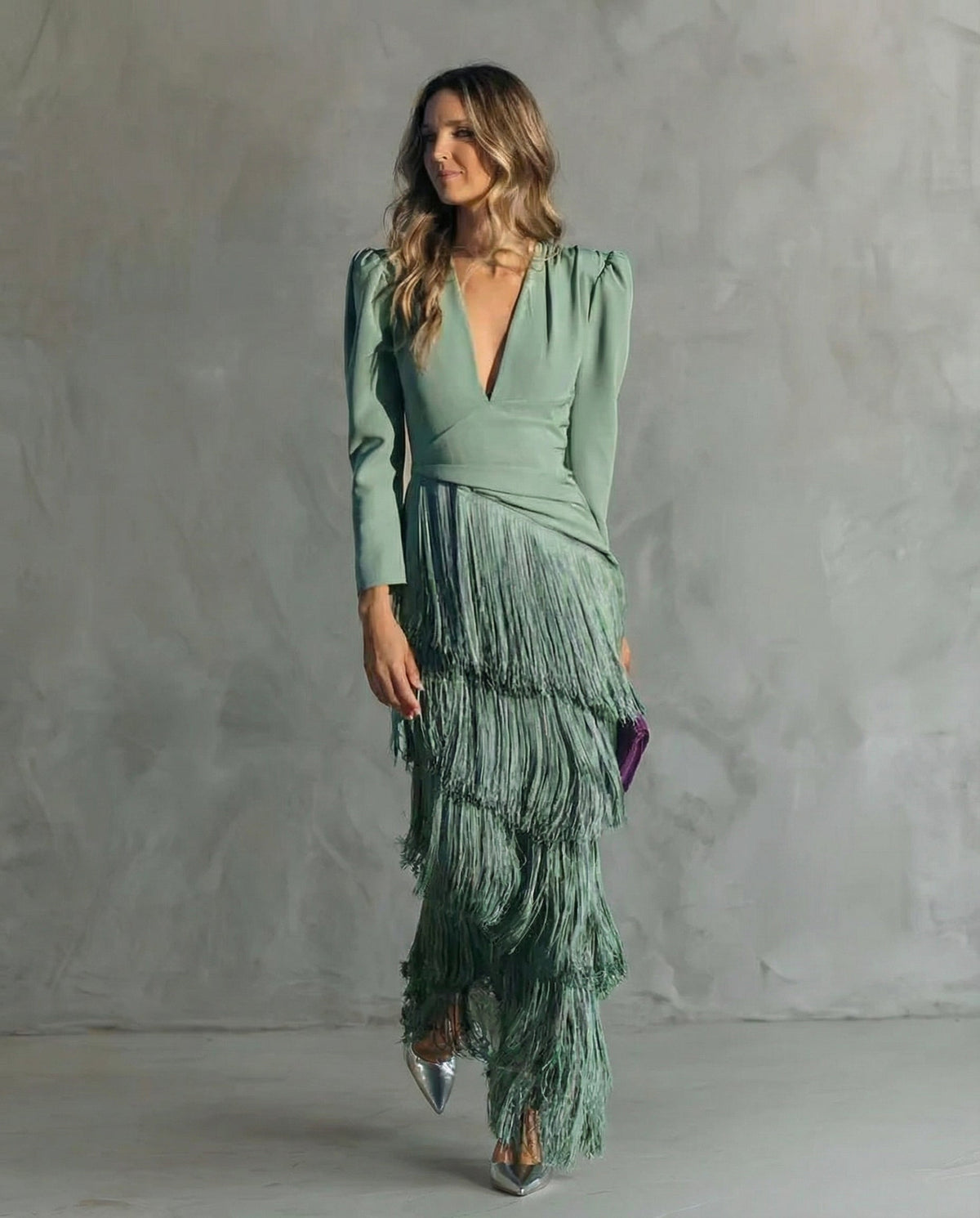 Chiara | Vestido con Flecos
