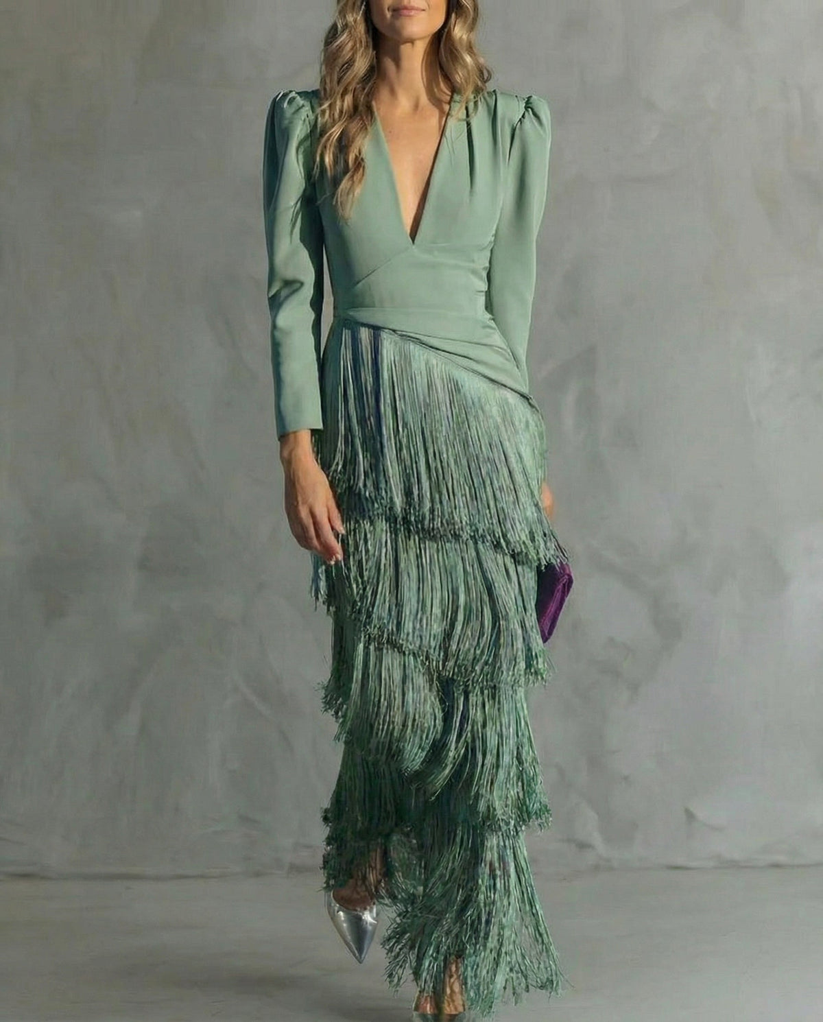 Chiara | Vestido con Flecos