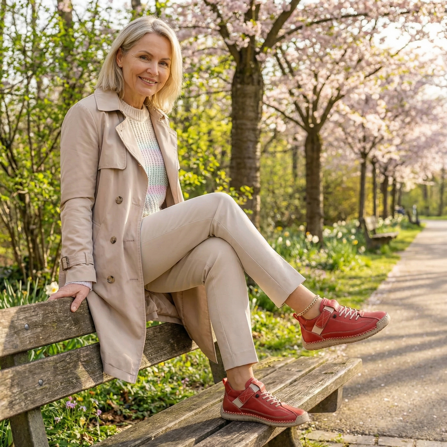 Nora Sneaker Ortopediche Comode