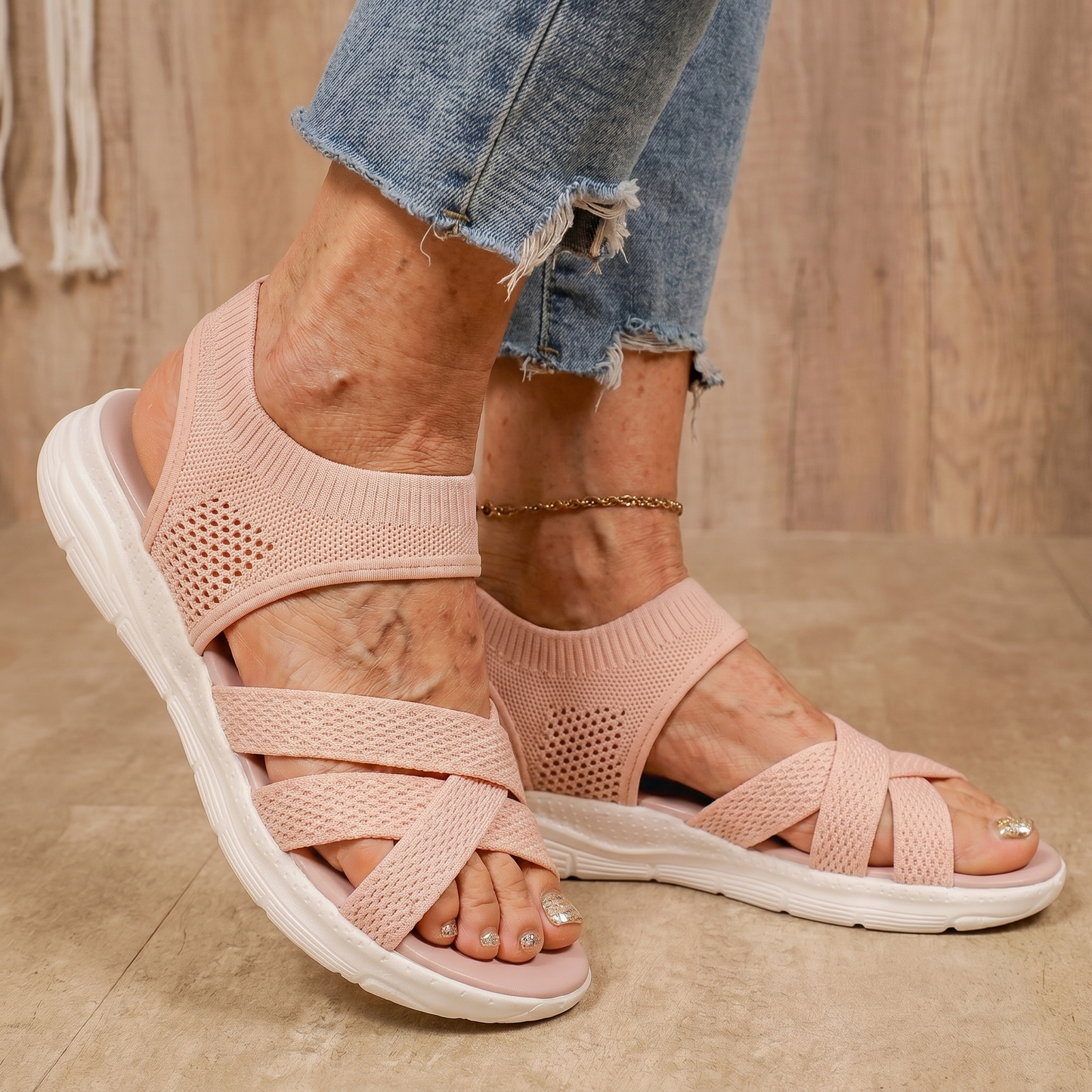 ErgoLina Ortopediska Bekväma Sandaler