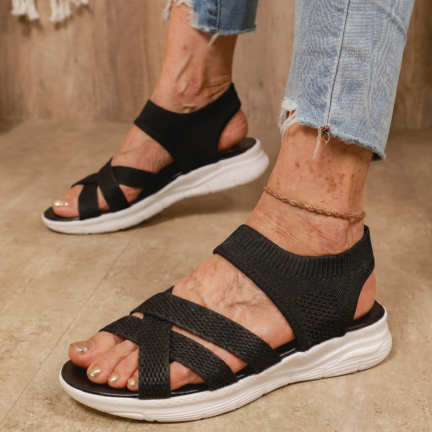 ErgoLina Ortopediska Bekväma Sandaler
