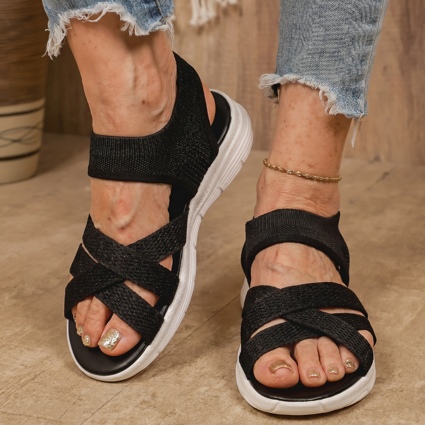ErgoLina Ortopediska Bekväma Sandaler