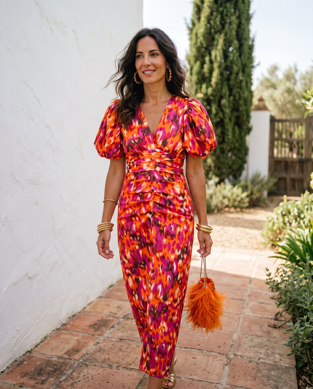 Carla | Vestido Midi Floral