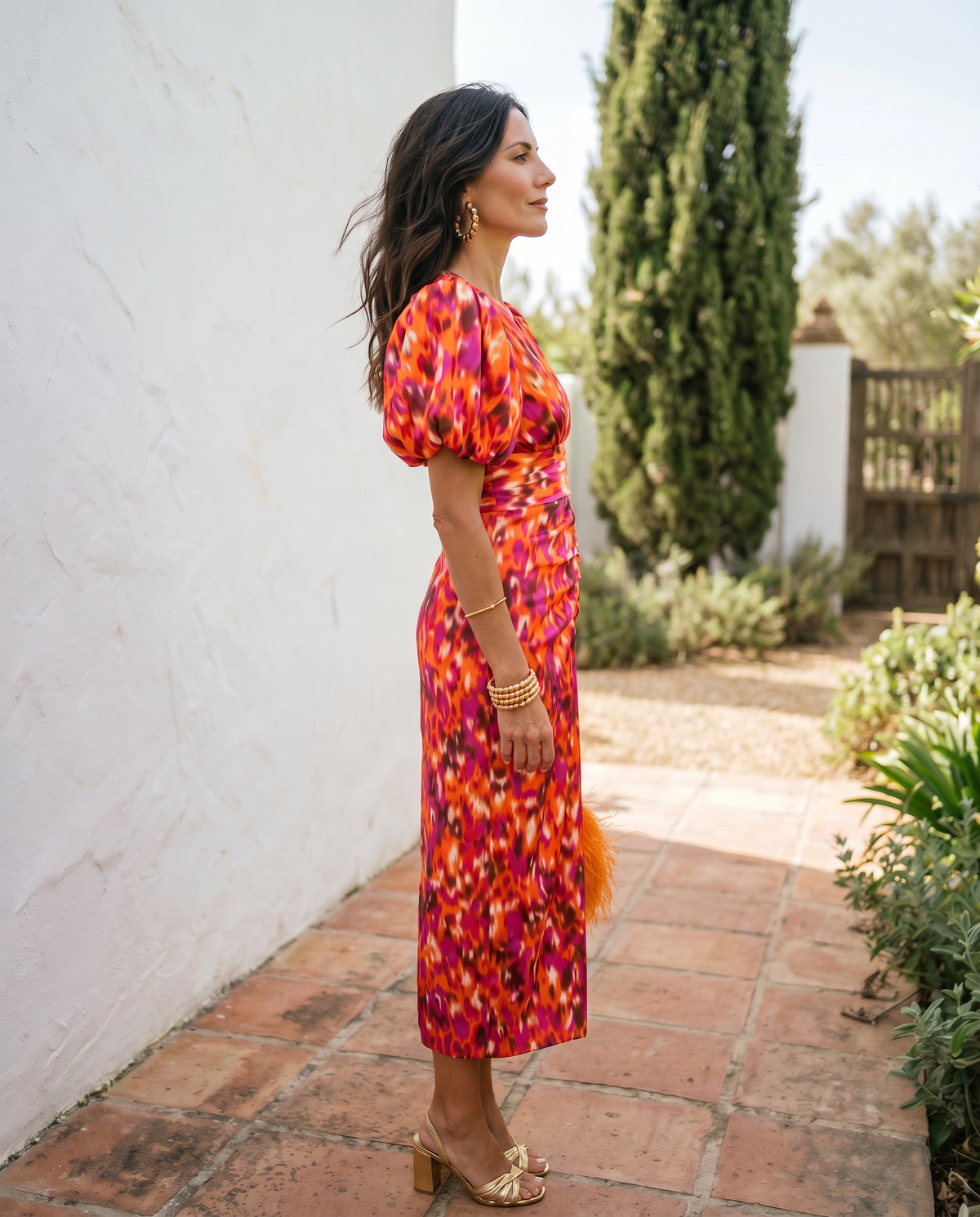 Carla | Vestido Midi Floral
