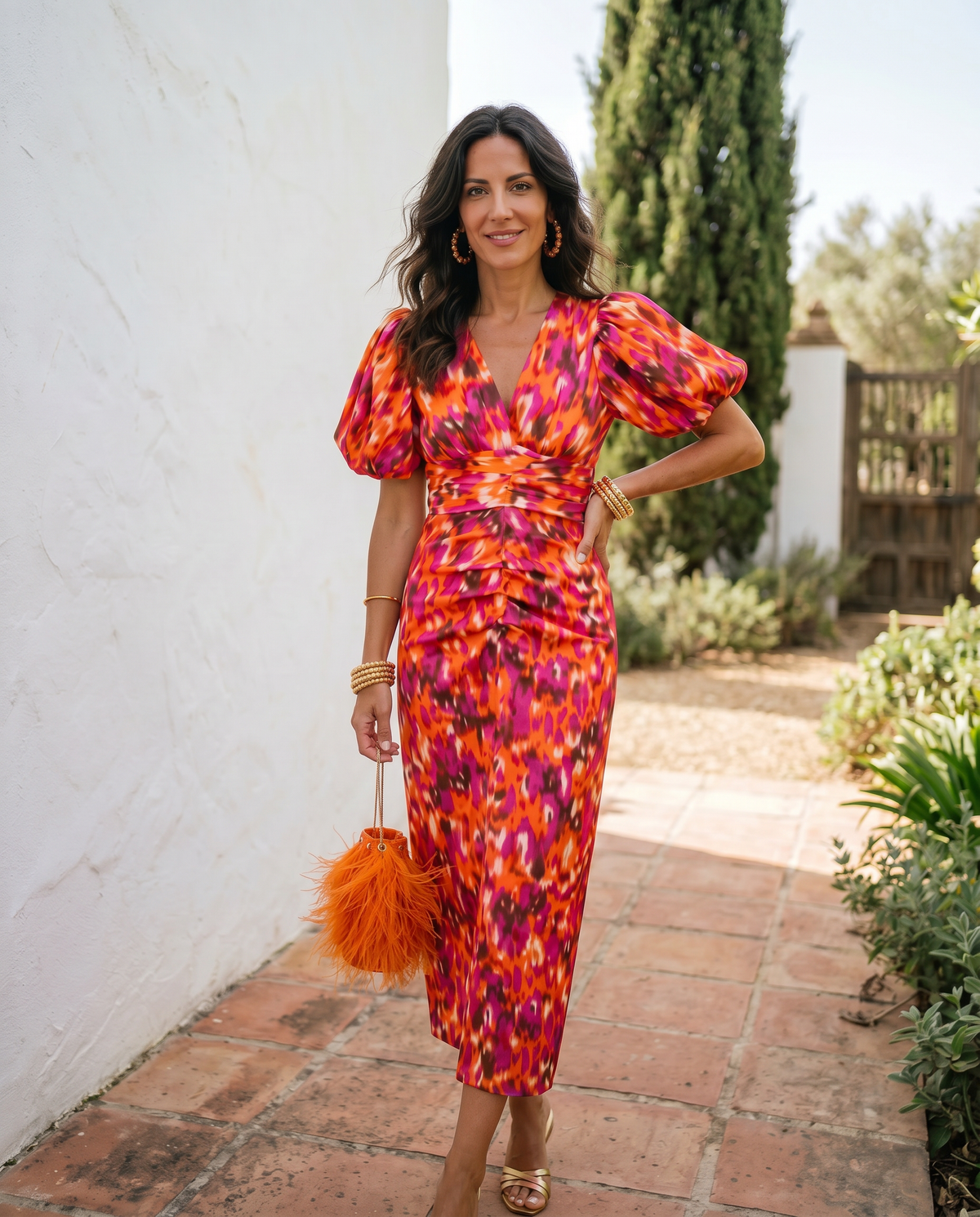 Carla | Vestido Midi Floral
