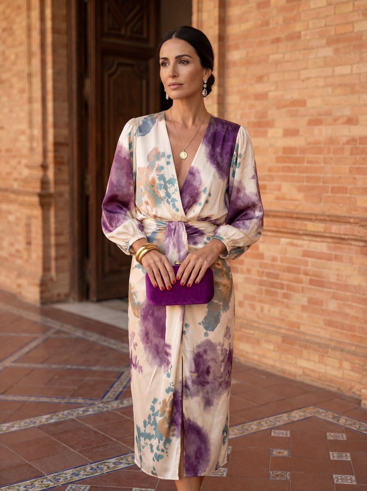 Olivia | Vestito con scollo a V